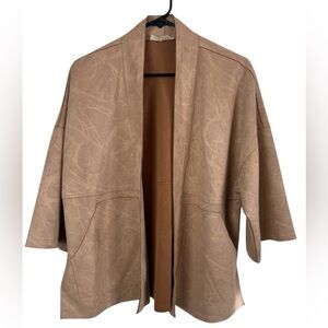 Solitaire Tan Women's Cape Jacket S